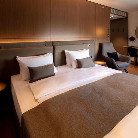 85 chambres, aménagées avec style et élégance
